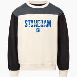 Stoneham Spartans MV Sport Unisex Colorblock Crew Front Thumbnail