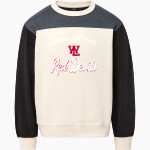 West Lafayette Jr-Sr High School Red Devils Online Store MV Sport Unisex Colorblock Crew Front Thumbnail