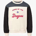 Jefferson Dragons <span class="pdp-name-mascot">Jefferson Dragons</span> MV Sport Unisex Colorblock Crew Front Thumbnail