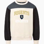 Regents School of Austin The Official Store of the Knights MV Sport Unisex Colorblock Crew Front Thumbnail
