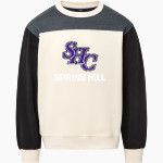 Spring Hill Badgers MV Sport Unisex Colorblock Crew Front Thumbnail