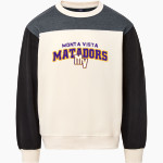 Monta Vista Matadors <span class="pdp-name-mascot">Monta Vista Matadors</span> MV Sport Unisex Colorblock Crew Front Thumbnail