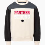 NRHEG Panthers MV Sport Unisex Colorblock Crew Front Thumbnail