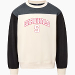 Seminary Cardinals <span class="pdp-name-mascot">Seminary Cardinals</span> MV Sport Unisex Colorblock Crew Front Thumbnail