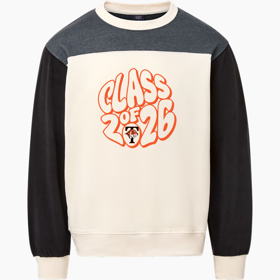 Tech High School Tigers <span class="pdp-name-mascot">Tech High School</span> MV Sport Unisex Colorblock Crewneck