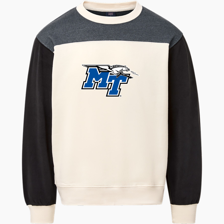 MTSU Blue Raiders <span class="pdp-name-mascot">MTSU Blue Raiders</span> MV Sport Unisex Colorblock Crew