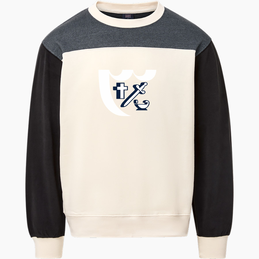 Breck Mustangs <span class="pdp-name-mascot">Breck School Mustangs</span> MV Sport Unisex Colorblock Crew