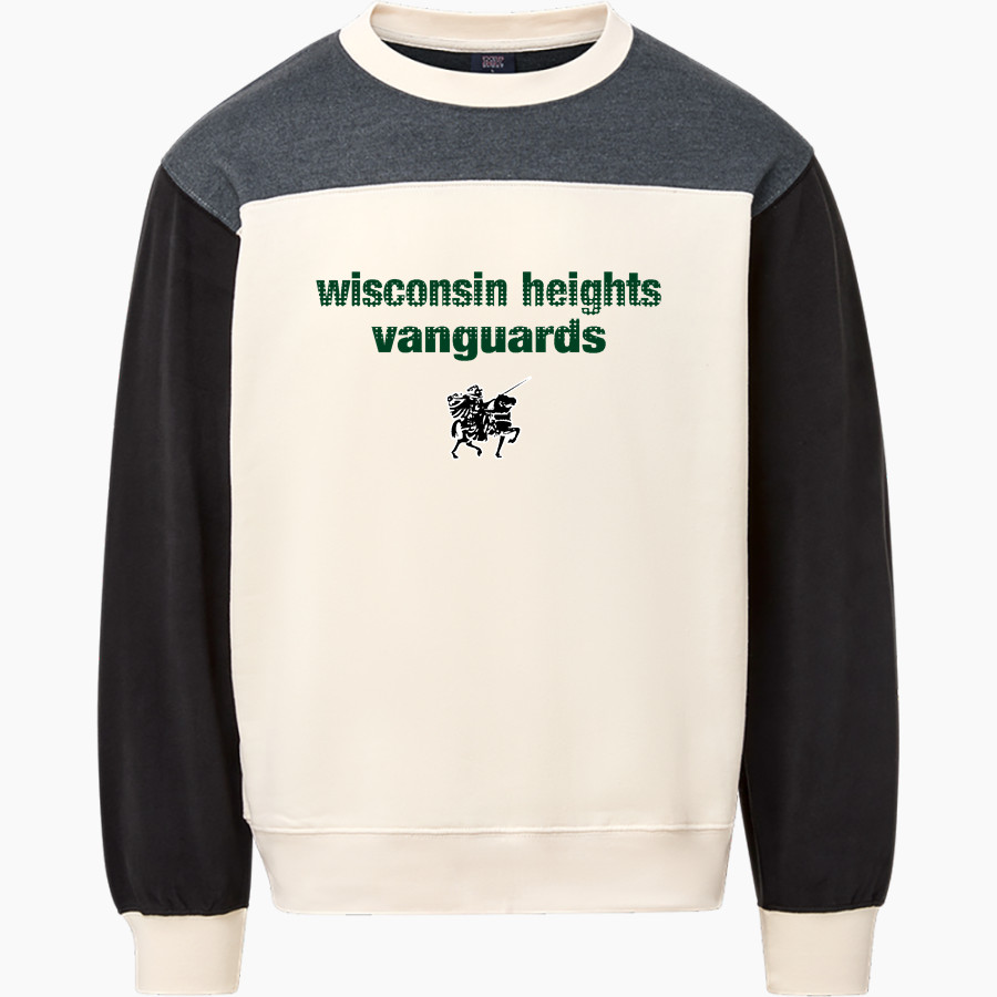 Wisconsin Heights High School Vanguards <span class="pdp-name-mascot">Wisconsin Heights High School</span> MV Sport Unisex Colorblock Crew