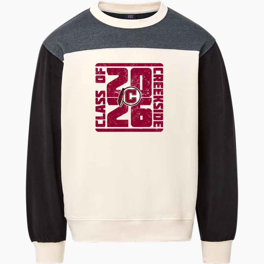 Creekside Seminoles <span class="pdp-name-mascot">Creekside Seminoles</span> MV Sport Unisex Colorblock Crew