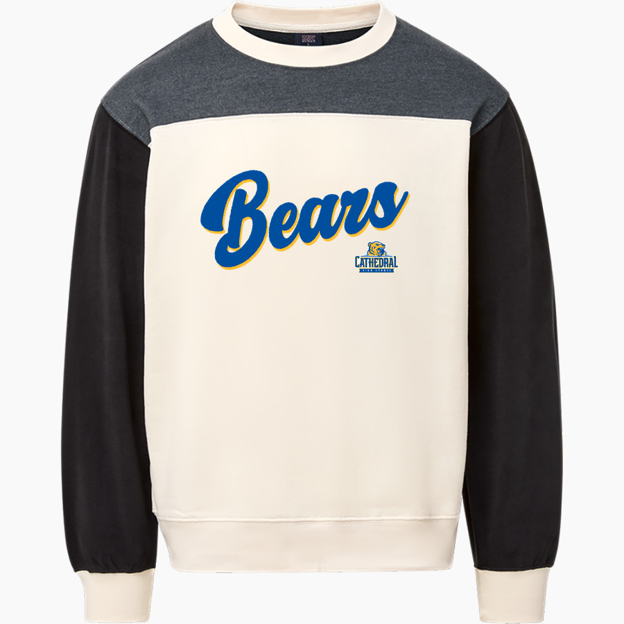 Cathedral Bears <span class="pdp-name-mascot">Cathedral High School Bears</span> MV Sport Unisex Colorblock Crew