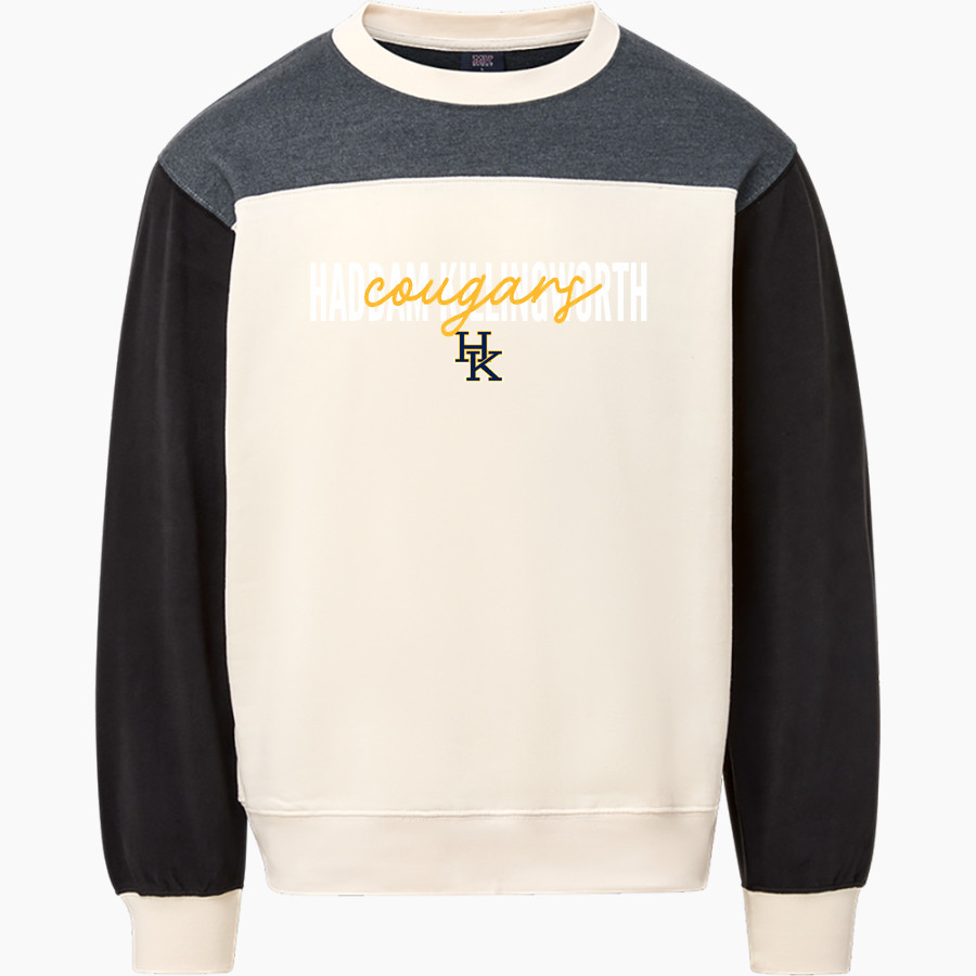 Haddam Killingworth Cougars Online Store MV Sport Unisex Colorblock Crew