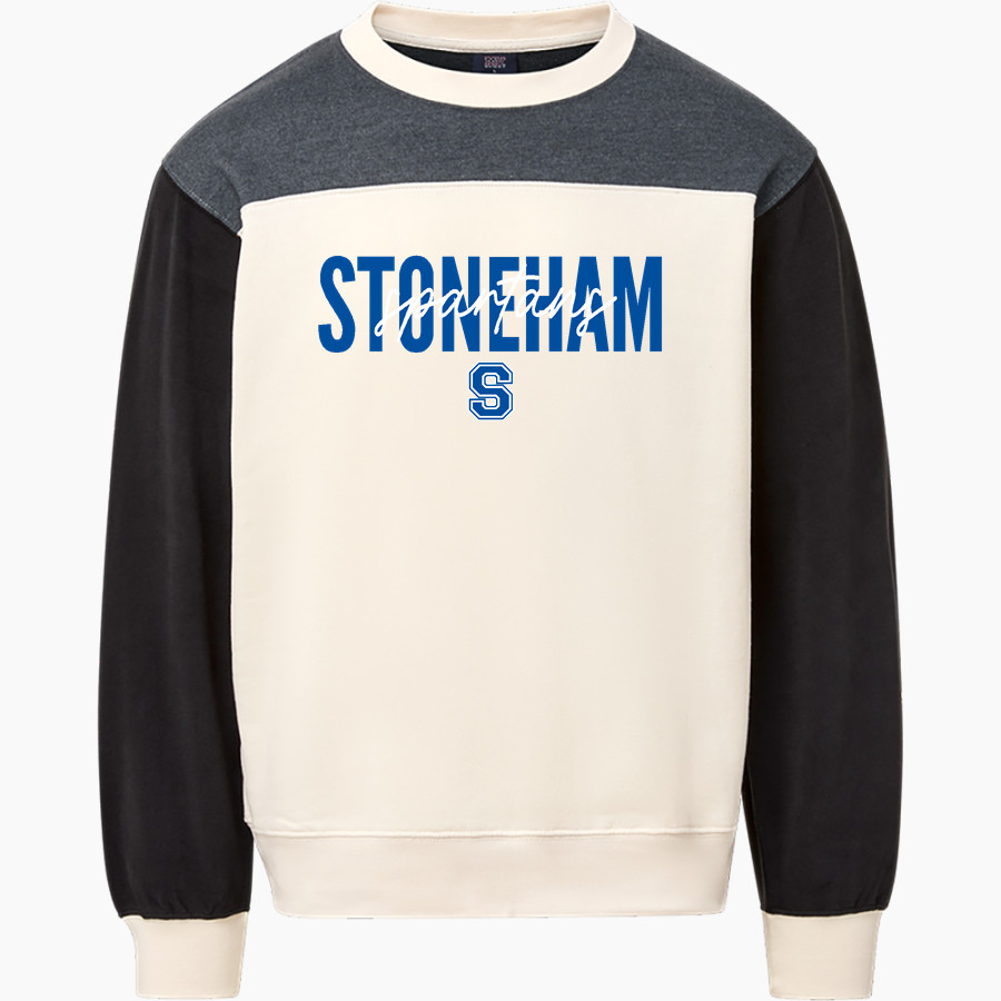 Stoneham Spartans MV Sport Unisex Colorblock Crew