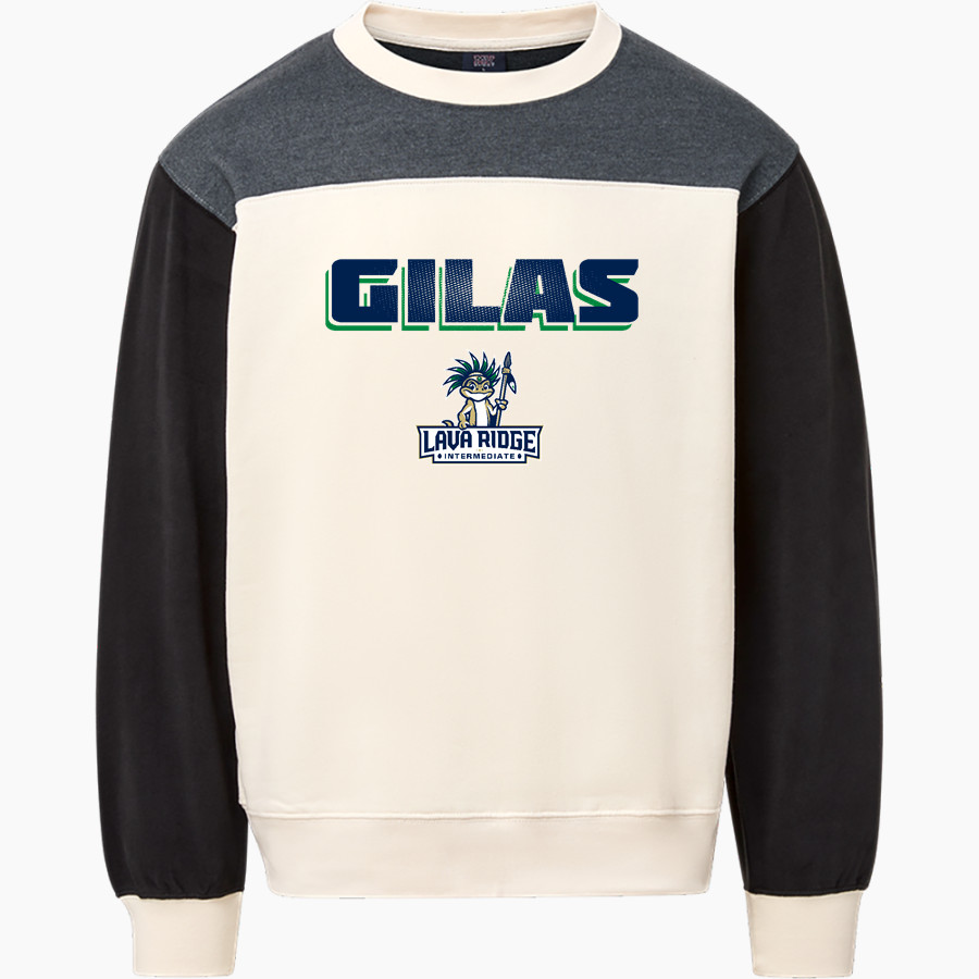 Lava Ridge Gilas <span class="pdp-name-mascot">Lava Ridge Intermediate Gilas</span> MV Sport Unisex Colorblock Crew