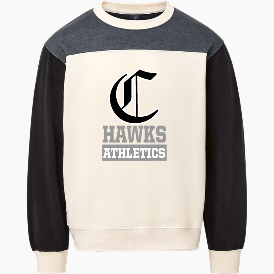 CISTERCIAN PREPARATORY SCHOOL HAWKS <span class="pdp-name-mascot">CISTERCIAN HAWKS</span> MV Sport Unisex Colorblock Crew