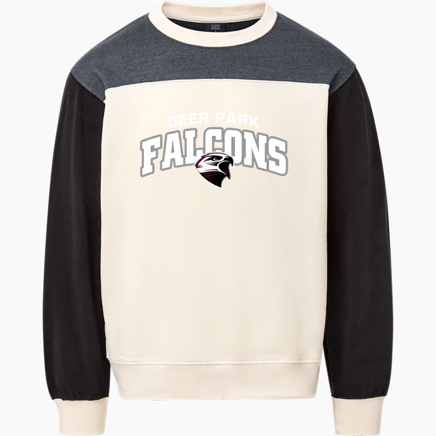 Deer Park Falcons <span class="pdp-name-mascot">Deer Park Falcons</span> MV Sport Unisex Colorblock Crew