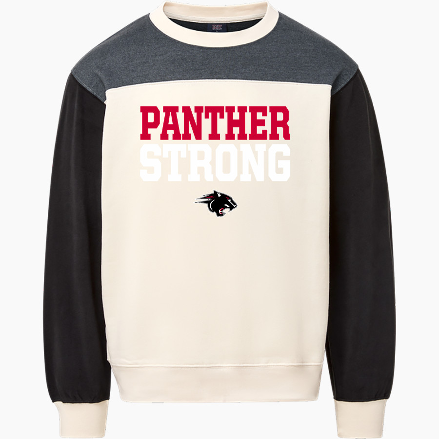 NRHEG Panthers MV Sport Unisex Colorblock Crew