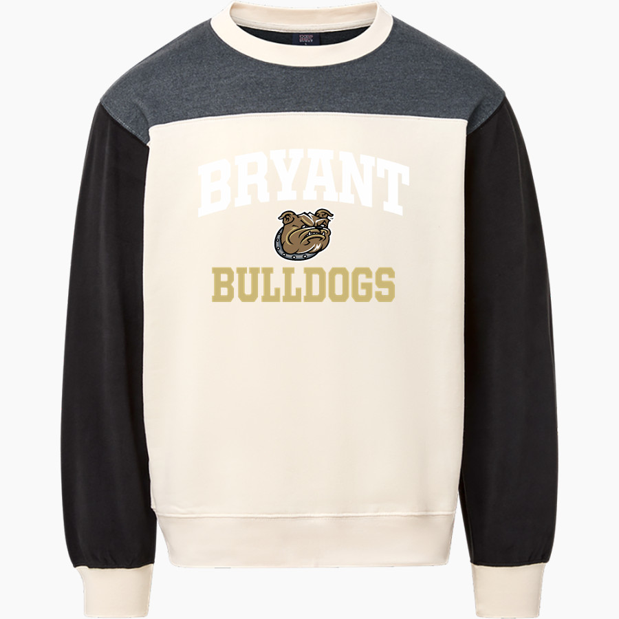 Bryant Bulldogs <span class="pdp-name-mascot">Bryant Bulldogs</span> MV Sport Unisex Colorblock Crew