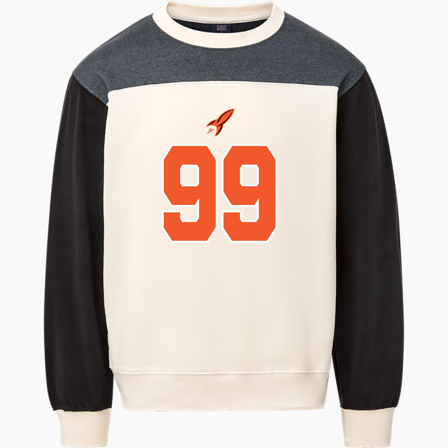 CEDAR GROVE-BELGIUM HIGH SCHOOL ROCKETS <span class="pdp-name-mascot">CEDAR GROVE - BELGIUM ROCKETS</span> MV Sport Unisex Colorblock Crew