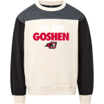 Goshen RedHawks <span class="pdp-name-mascot">Goshen RedHawks</span> MV Sport Unisex Colorblock Crewneck Front Thumbnail