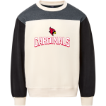 Sacred Heart Cardinals <span class="pdp-name-mascot">Sacred Heart Cardinals</span> MV Sport Unisex Colorblock Crewneck Front Thumbnail