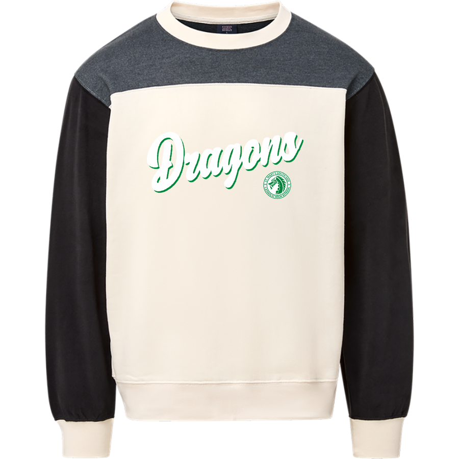 St. Mary's Dragons <span class="pdp-name-mascot">St. Mary's Dragons</span> MV Sport Unisex Colorblock Crewneck