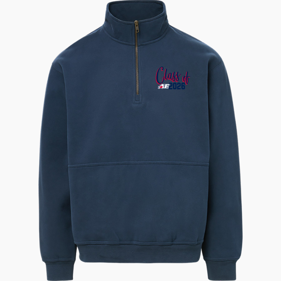 APPLETON EAST PATRIOTS <span class="pdp-name-mascot">EAST PATRIOTS</span> MV Sport Men's Vintage Fleece 1/4 Zip