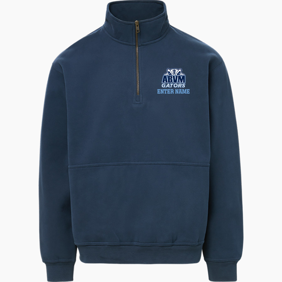 Assumption of the Blessed Virgin Mary School <span class="pdp-name-mascot">ABVM Gators</span> MV Sport Men's Vintage Fleece 1/4 Zip