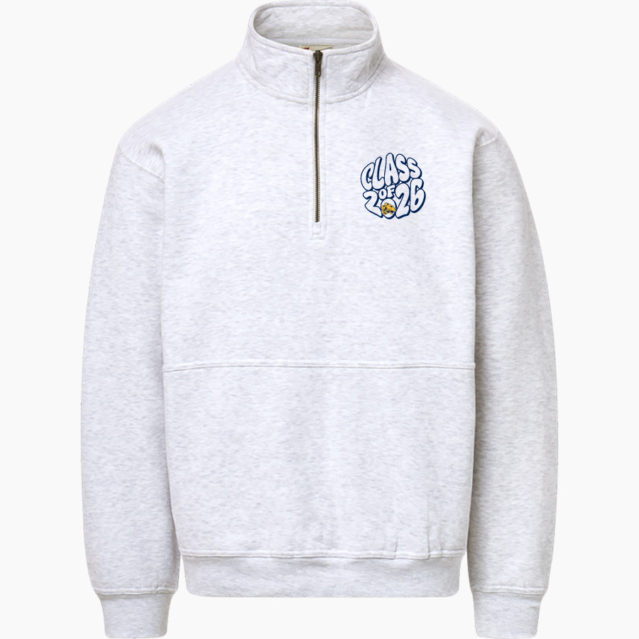 Westbury Christian Wildcats <span class="pdp-name-mascot">Westbury Christian Wildcats</span> MV Sport Men's Vintage Fleece 1/4 Zip