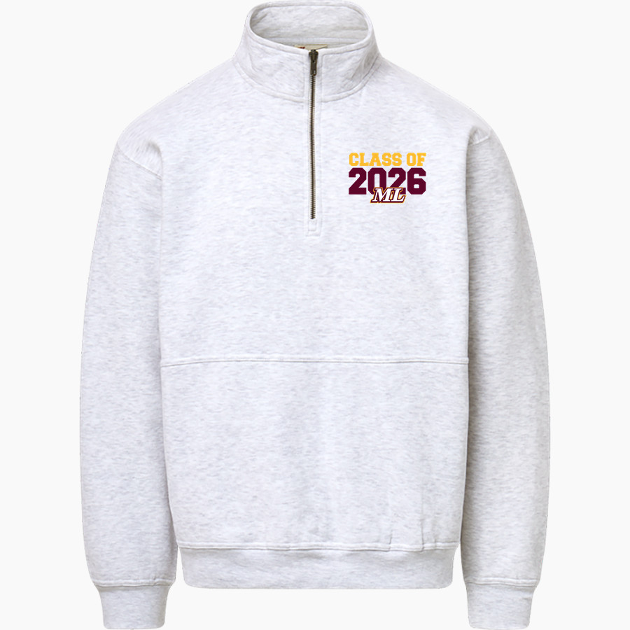 MOSES LAKE HIGH SCHOOL MAVERICKS <span class="pdp-name-mascot">MOSES LAKE MAVERICKS</span> MV Sport Men's Vintage Fleece 1/4 Zip