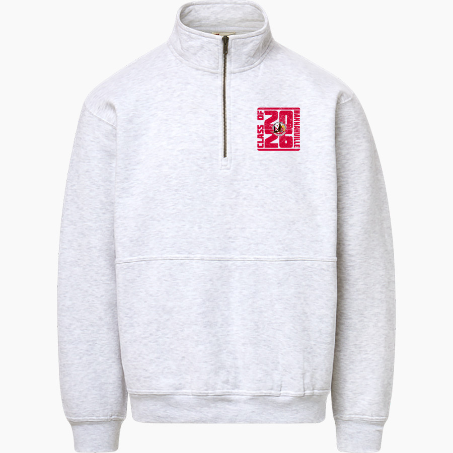 Hannahville Soaring Eagles <span class="pdp-name-mascot">Hannahville Indian School Eagles</span> MV Sport Men's Vintage Fleece 1/4 Zip