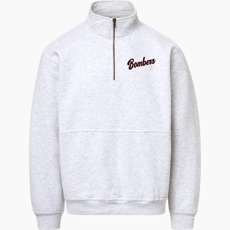 East Rochester Bombers MV Sport Men's Vintage Fleece 1/4 Zip