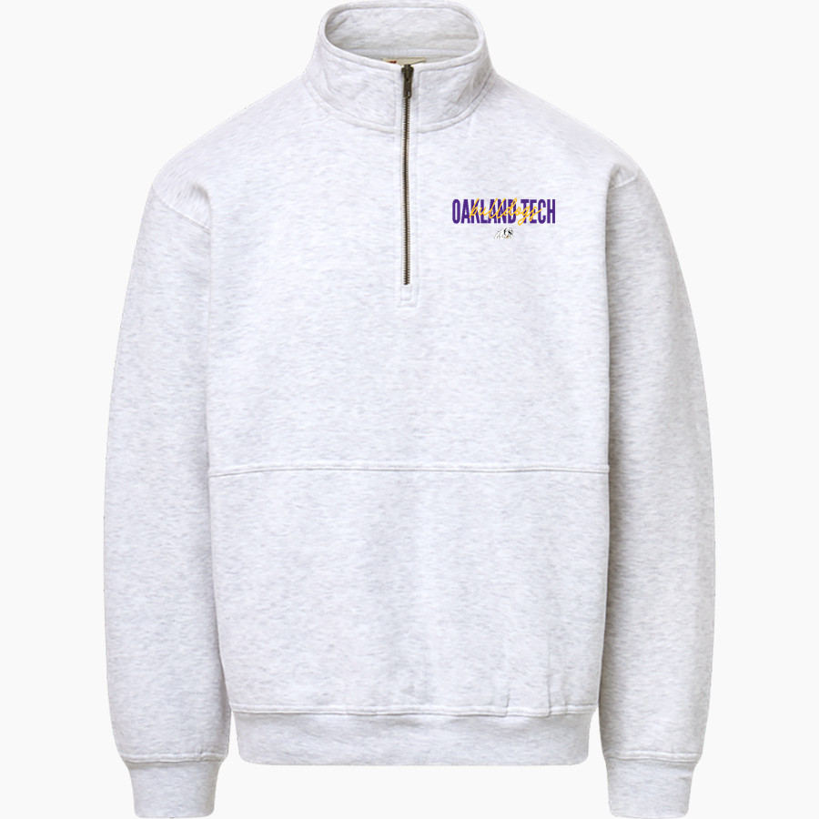 OAKLAND TECHNICAL HIGH SCHOOL BULLDOGS <span class="pdp-name-mascot">OAKLAND BULLDOGS</span> MV Sport Men's Vintage Fleece 1/4 Zip