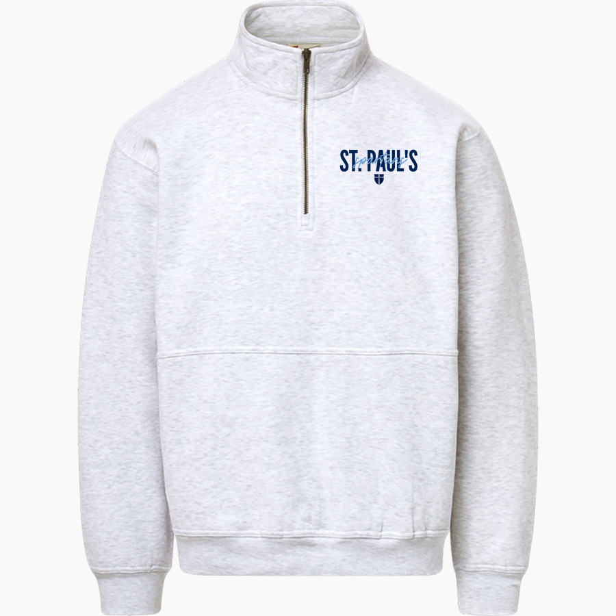 Spartans <span class="pdp-name-mascot">St. Pauls Episcopal Day School Spartans</span> MV Sport Men's Vintage Fleece 1/4 Zip