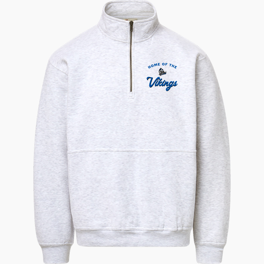 Winnebago Lutheran Vikings Online Store <span class="pdp-name-mascot">Winnebago Lutheran Academy Vikings</span> MV Sport Men's Vintage Fleece 1/4 Zip