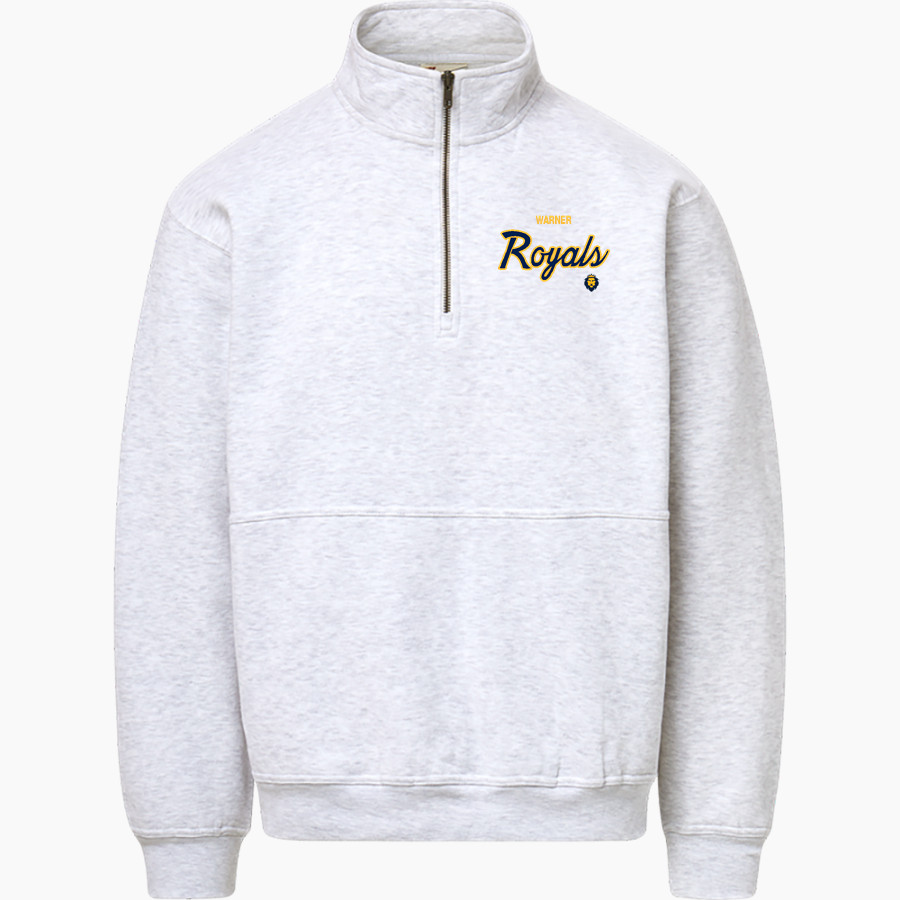 Warner Royals <span class="pdp-name-mascot">Warner Royals</span> MV Sport Men's Vintage Fleece 1/4 Zip
