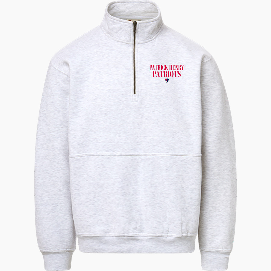 Patrick Henry Patriots <span class="pdp-name-mascot">Patrick Henry Patriots</span> MV Sport Men's Vintage Fleece 1/4 Zip