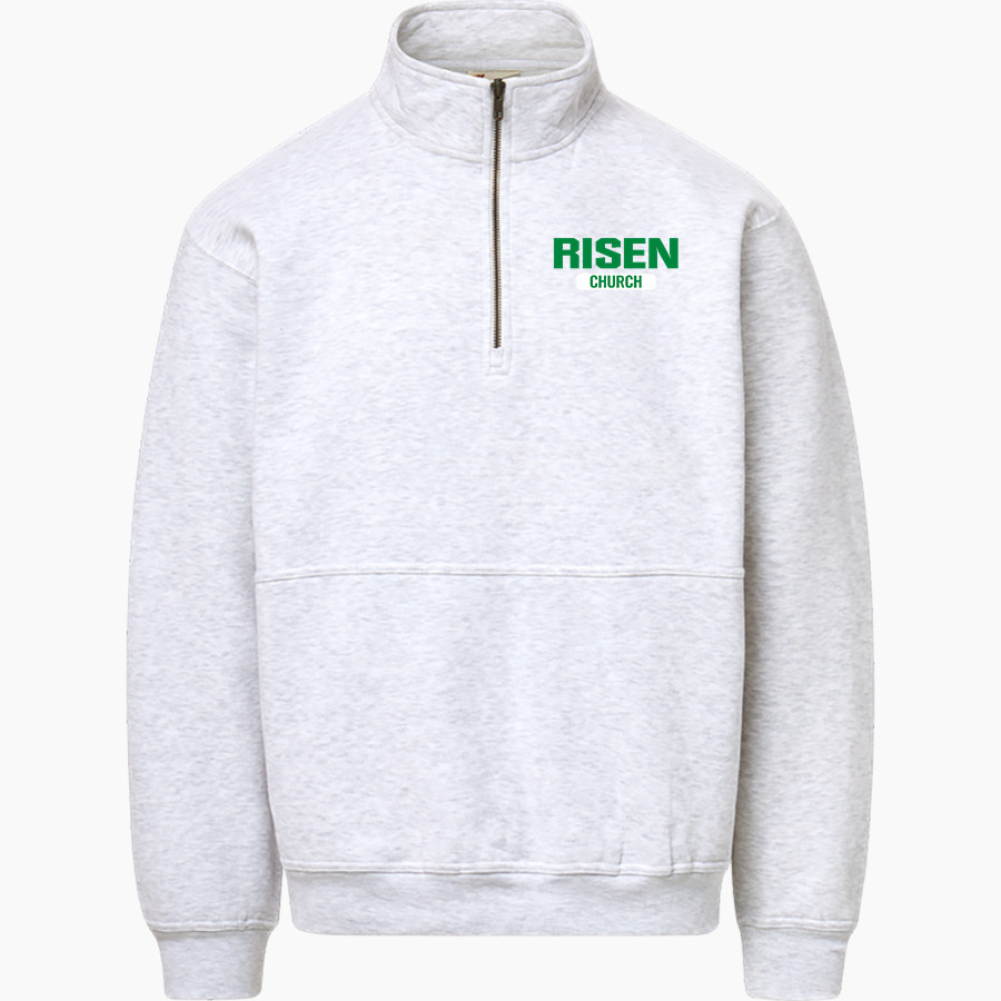 Risen Church <span class="pdp-name-mascot">Risen Church</span> MV Sport Men's Vintage Fleece 1/4 Zip