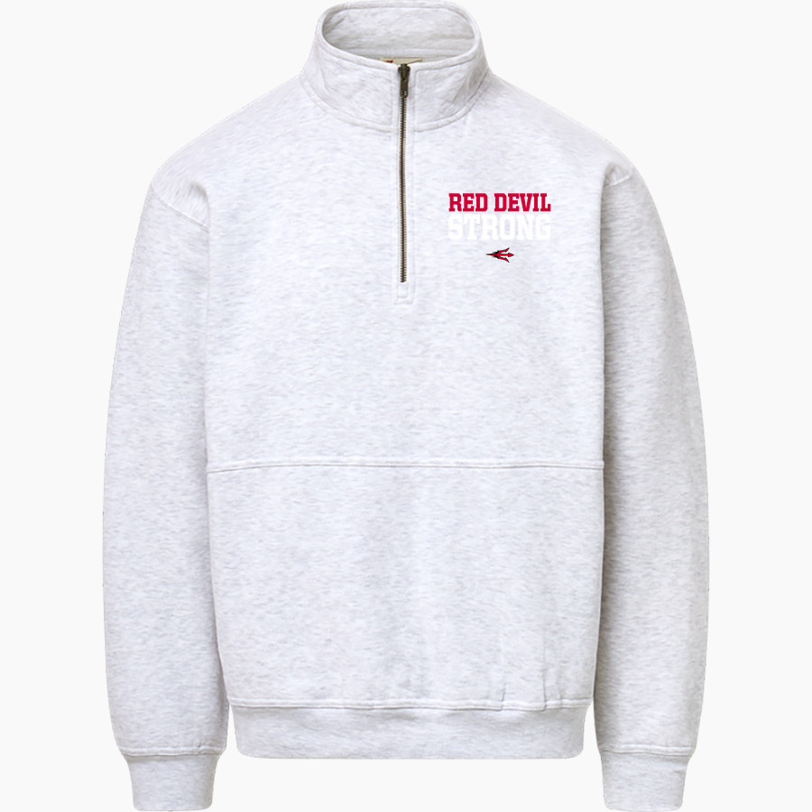 ELKMONT HIGH SCHOOL RED DEVILS <span class="pdp-name-mascot">ELKMONT RED DEVILS</span> MV Sport Men's Vintage Fleece 1/4 Zip