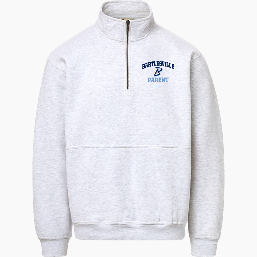BARTLESVILLE HIGH SCHOOL BRUINS <span class="pdp-name-mascot">BARTLESVILLE BRUINS</span> MV Sport Men's Vintage Fleece 1/4 Zip