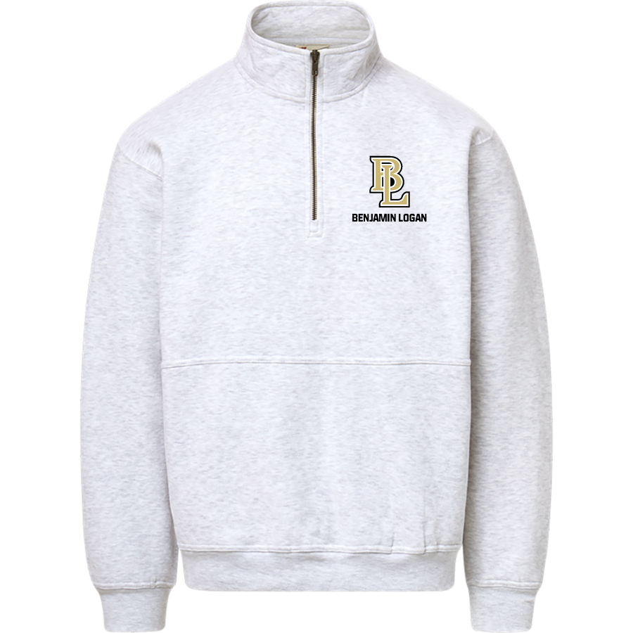 Benjamin Logan Raiders <span class="pdp-name-mascot">Benjamin Logan Raiders</span> MV Sport Men's Vintage Fleece 1/4 Zip