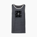 HERON LAKE-OKABENA Coyotes <span class="pdp-name-mascot">HERON LAKE - OKABENA Coyotes</span> MV Sport Men's Ringer Tank Front Thumbnail