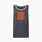 Tech High School Tigers MV Sport Men's Ringer Tank Front Thumbnail