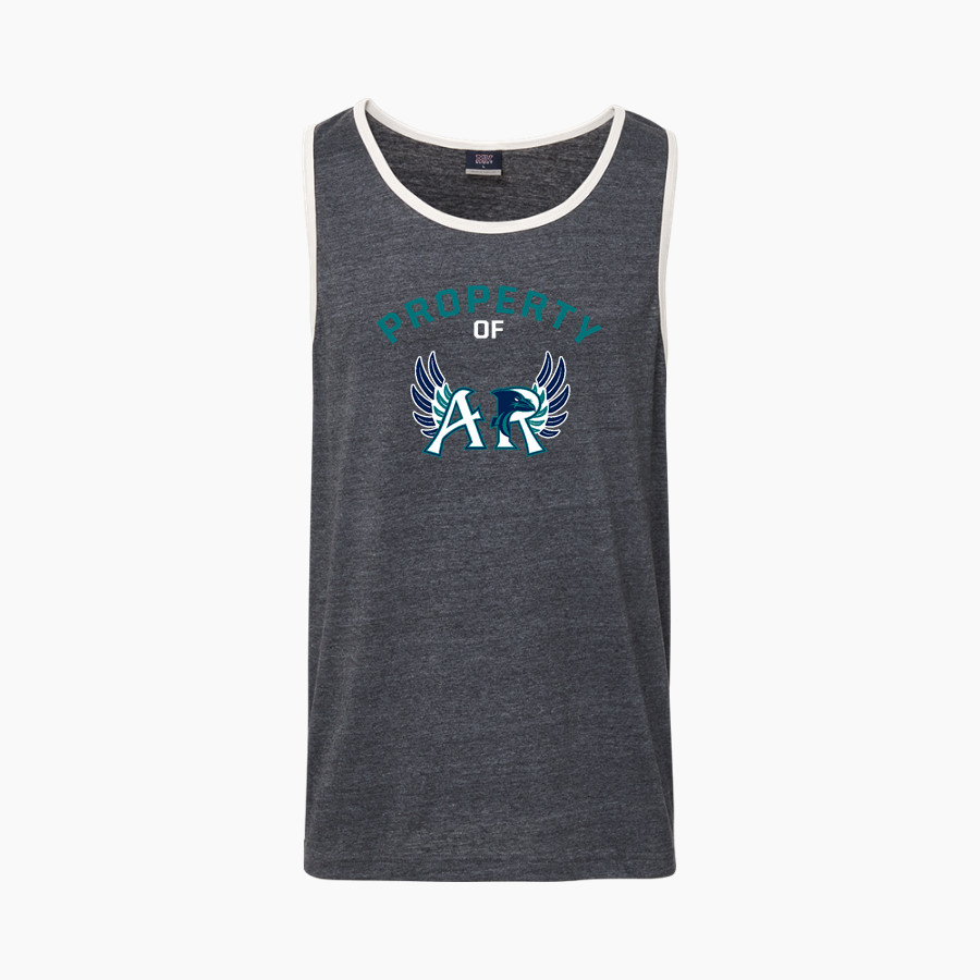 AUBURN RIVERSIDE HIGH SCHOOL RAVENS MV Sport Men's Ringer Tank