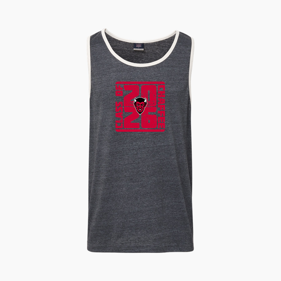 Chaffee Red Devils <span class="pdp-name-mascot">Chaffee Schools Red Devils</span> MV Sport Men's Ringer Tank