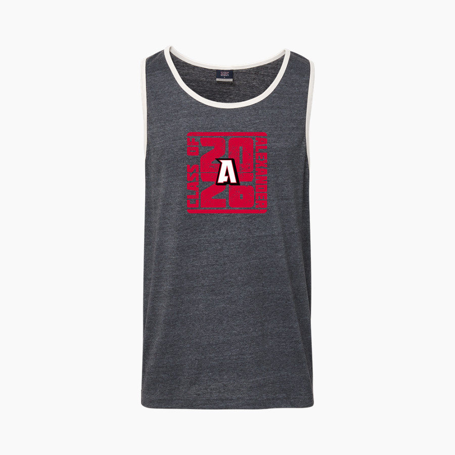 Alexander Spartans <span class="pdp-name-mascot">Alexander Spartans</span> MV Sport Men's Ringer Tank