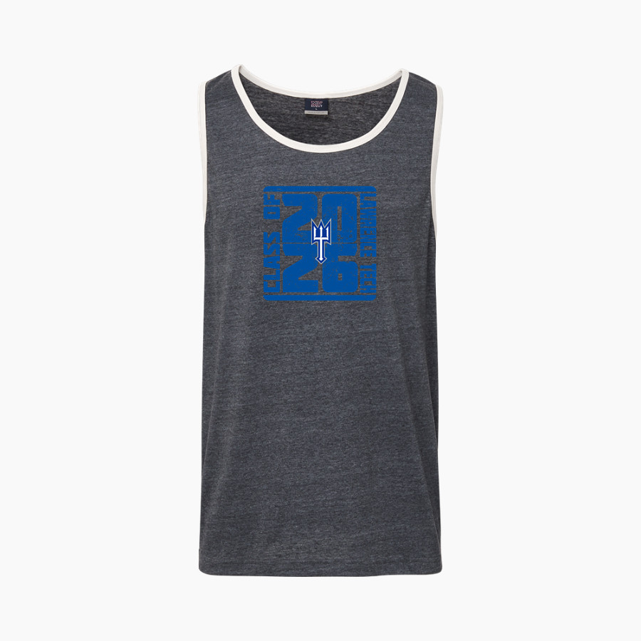 Lawrence Tech Blue Devils <span class="pdp-name-mascot">Lawrence Tech Blue Devils</span> MV Sport Men's Ringer Tank