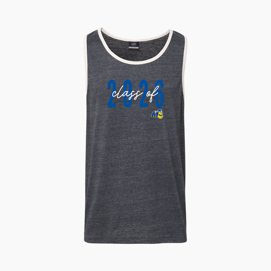 Madonna Crusaders <span class="pdp-name-mascot">Madonna Crusaders</span> MV Sport Men's Ringer Tank