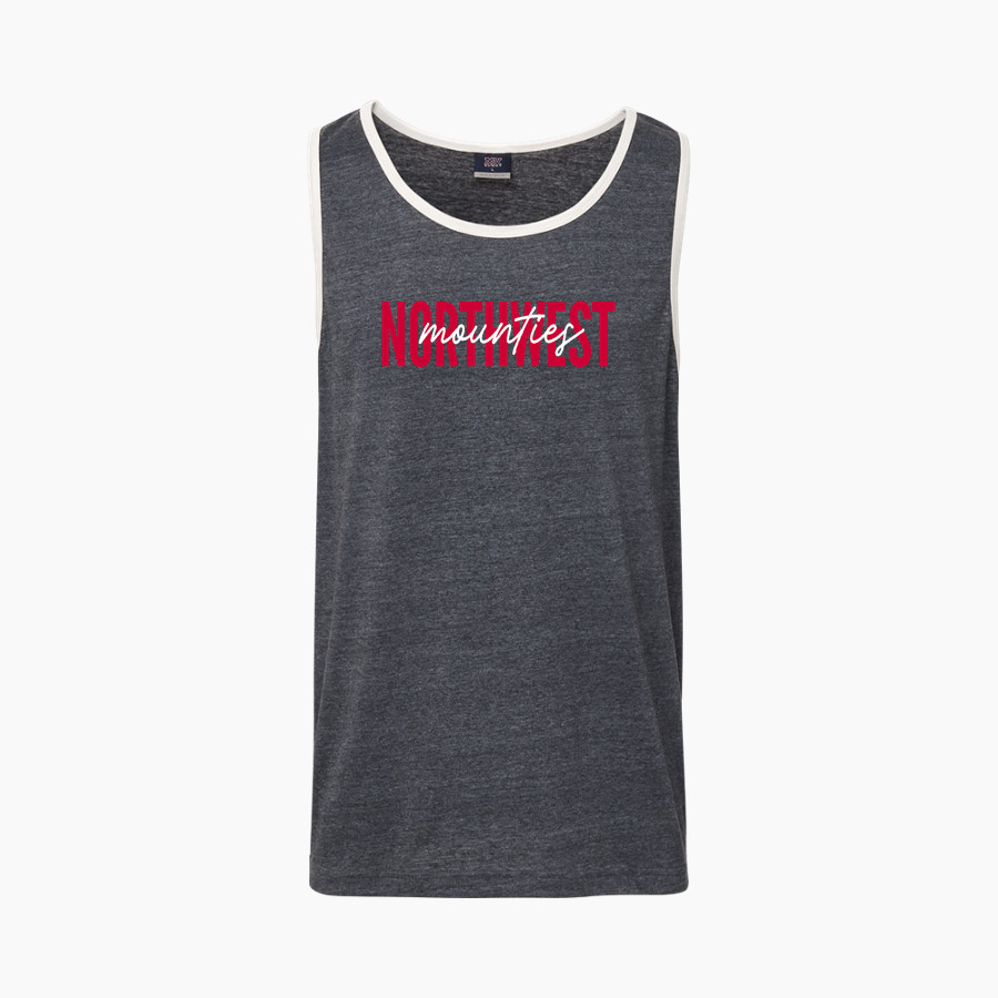 Northwest Mounties MV Sport Men's Ringer Tank