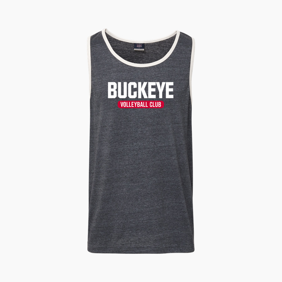 Buckeye Volleyball Club <span class="pdp-name-mascot">Buckeye Volleyball Club</span> MV Sport Men's Ringer Tank
