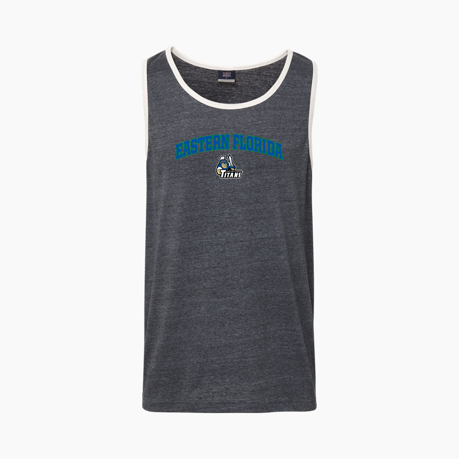 Eastern Florida State College <span class="pdp-name-mascot">Eastern Florida Titans</span> MV Sport Men's Ringer Tank